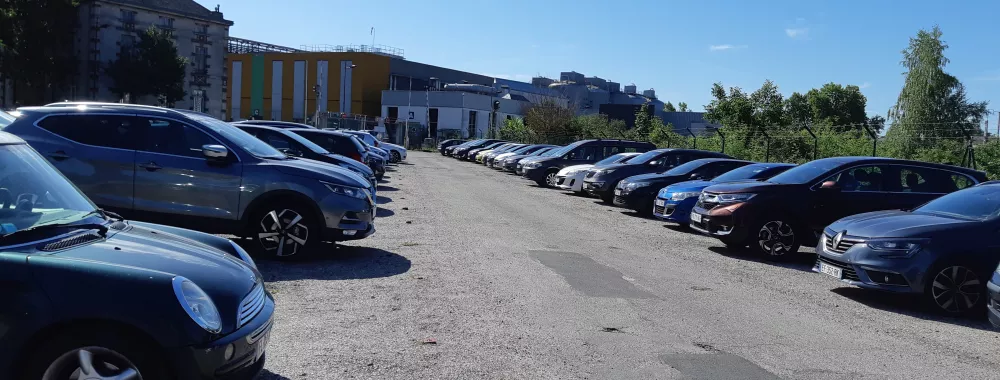 Zone de stationnement 