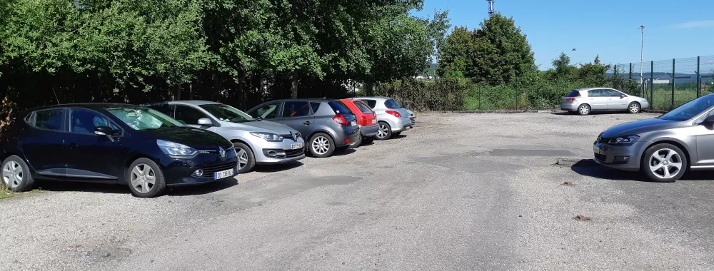 Zone de stationnement 