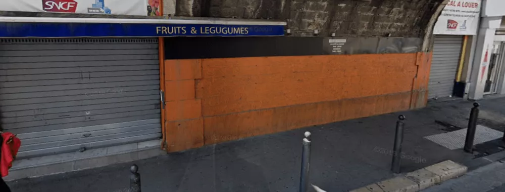 Local commercial à louer à Marseille rue