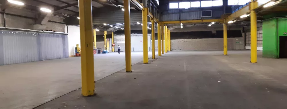 Entrepôt à louer dans le 12 ème arrondissement de Paris autre angle de vue de l'intérieur