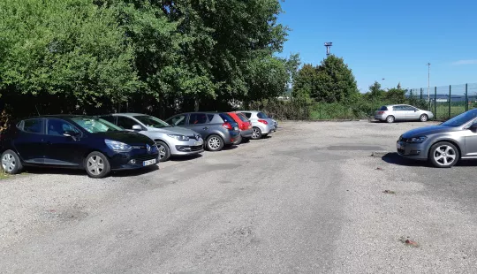 Zone de stationnement